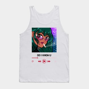 Funny spotify quote design Tank Top